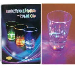 Bicchiere medio con luce da 350 ml