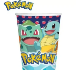 bicchieri di carta Pokémon da 250 ml