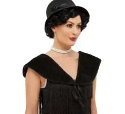 Black 20's Kit: Hat and Stole