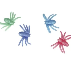 Blister da 4 Ragni in Silicone 4x7 cm