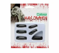Blister per unghie lungo per halloween in 3 colori
