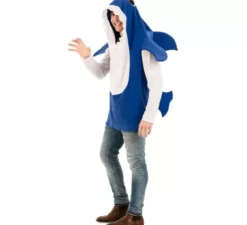 Blue Man costume Shark Men