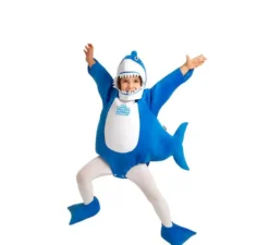 Blue Shark bambino Costume incappucciato bambino ed i bambini