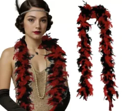 Boa di piume da 80 g in vari colori