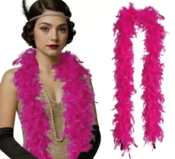 Boa di piume da 80 g in vari colori