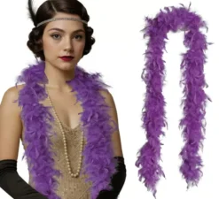 Boa di piume da 80 g in vari colori