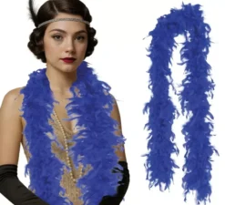 Boa di piume da 80 g in vari colori