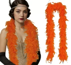 Boa di piume da 80 g in vari colori