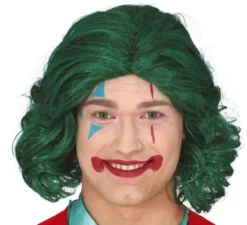Bob parrucca verde