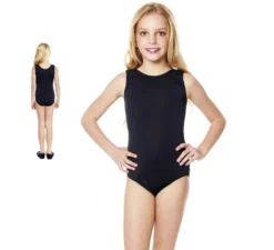 Body o body con spalline larghe nere per ragazze