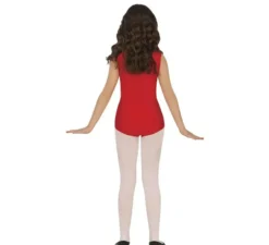 Body rosso senza maniche o maglia per bambini