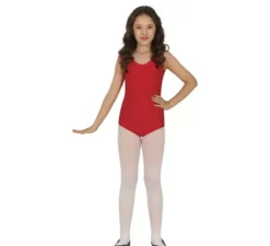 Body rosso senza maniche o maglia per bambini