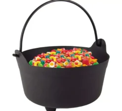 Bollitore nero 24 cm per la decorazione di Halloween