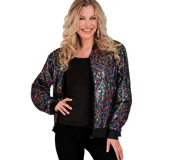 Bomber da festa Moda multicolore per adulti