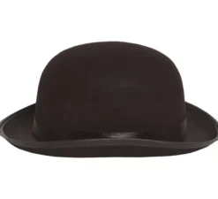 Bombetta di feltro nero