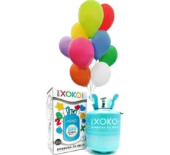 Bombola di elio da 22 litri o 0,7 m3 per riempire 90-100 palloncini