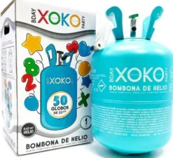 Bombola di elio da 13,4 litri o 0,42 m3 per riempire 50 palloncini