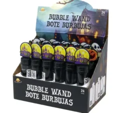 Bomboletta di bolle di Halloween da 14 cm, modelli assortiti