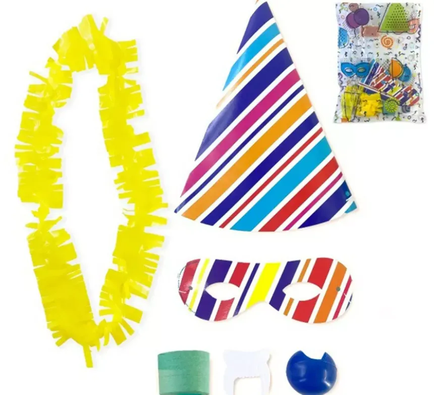 Borsa Cotillion con 6 pezzi Borsa Cotillion per bambini
