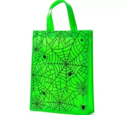 Borsa Ragnatela Verde 38x30x10 cm