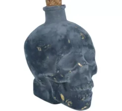 Bottiglia con teschio di cristallo da 13 cm