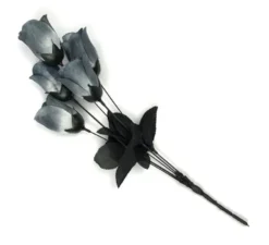 Bouquet di rose grigie