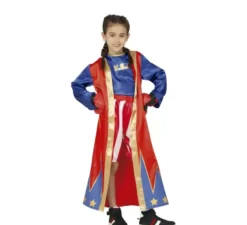 Boxer costume rosso e blu Bambini