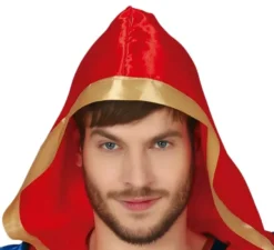 Boxer costume rosso e blu Uomini