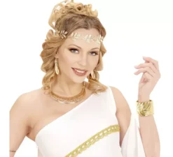 Bracciale con foglia d'oro greca o romana per adulti