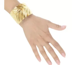 Bracciale con foglia d'oro greca o romana per adulti