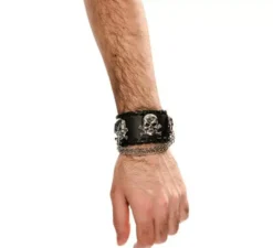 Bracciale con teschi