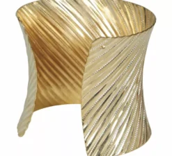 Bracciale metallico oro per adulti