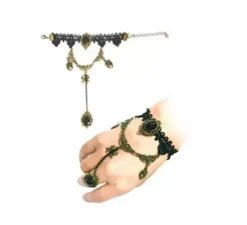 Bracciale ragno in pizzo gotico