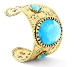 Bracciale romano con pietra blu