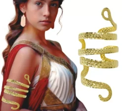 Bracciale serpente d'oro