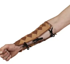 Braccialetti intrecciati marroni per adulti
