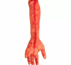 Braccio insanguinato mutilato