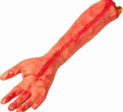 Braccio insanguinato mutilato