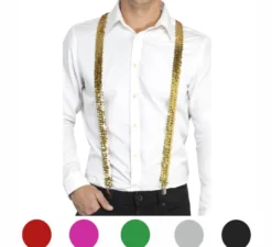 Bretelle con paillettes in vari colori