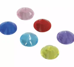 Busta da 50 Diamanti multicolori da 1,50 cm