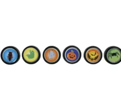Busta da 6 francobolli Halloween 4 cm