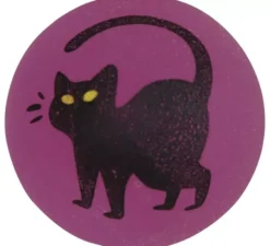 Busta da 3 Palline di Gomma Halloween Assortite 4,5 cm