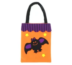 Busta porta caramelle Pipistrello in feltro 28x20 cm