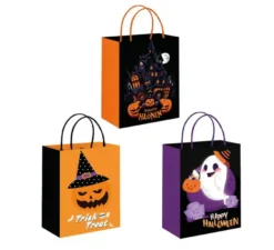 Busta regalo Halloween in modelli assortiti misura 32x42x11,5 cm