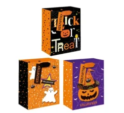 Busta Regalo Zucca in modelli assortiti misura 26x32x12,5 cm