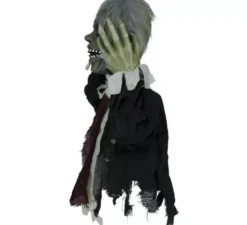 Busto di zombie da 55 cm con suono, luce e movimento