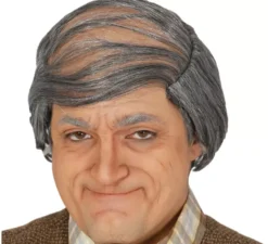 Calvo con nonno o vecchi capelli