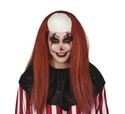 Calvo Pagliaccio con capelli castani