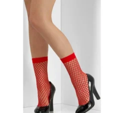 Calzini a rete rosse
