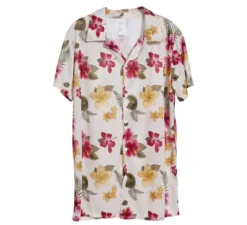 Camicia a fiori hawaiana per uomo